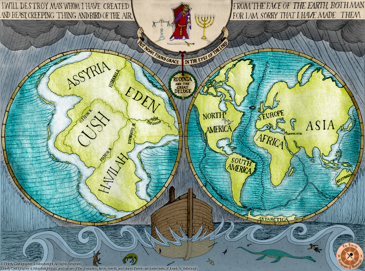 Rodinia Animation Rodinia and the Great Deluge - Color by ElderlyCartographer on DeviantArt