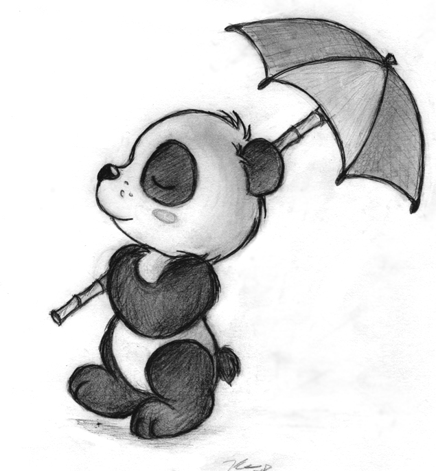 Panda Parasol Stroll