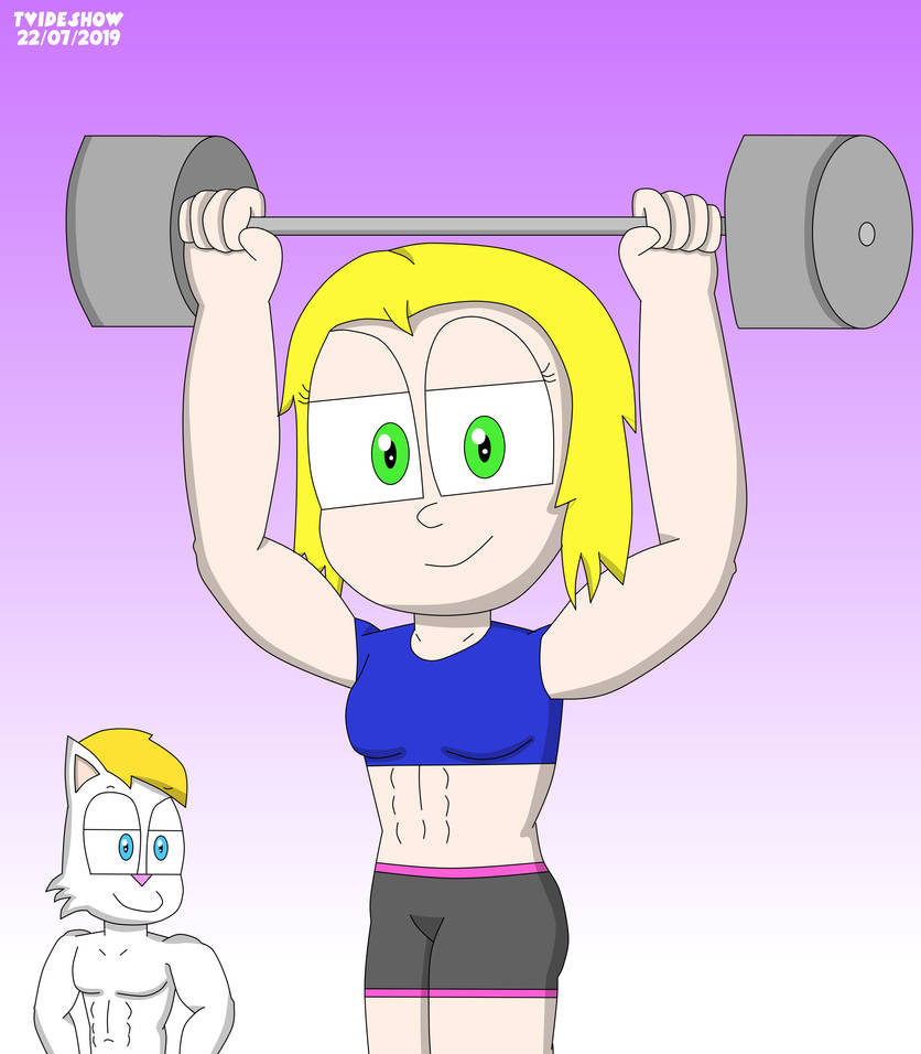 Leanne's Badass Buff by TVideshow on DeviantArt