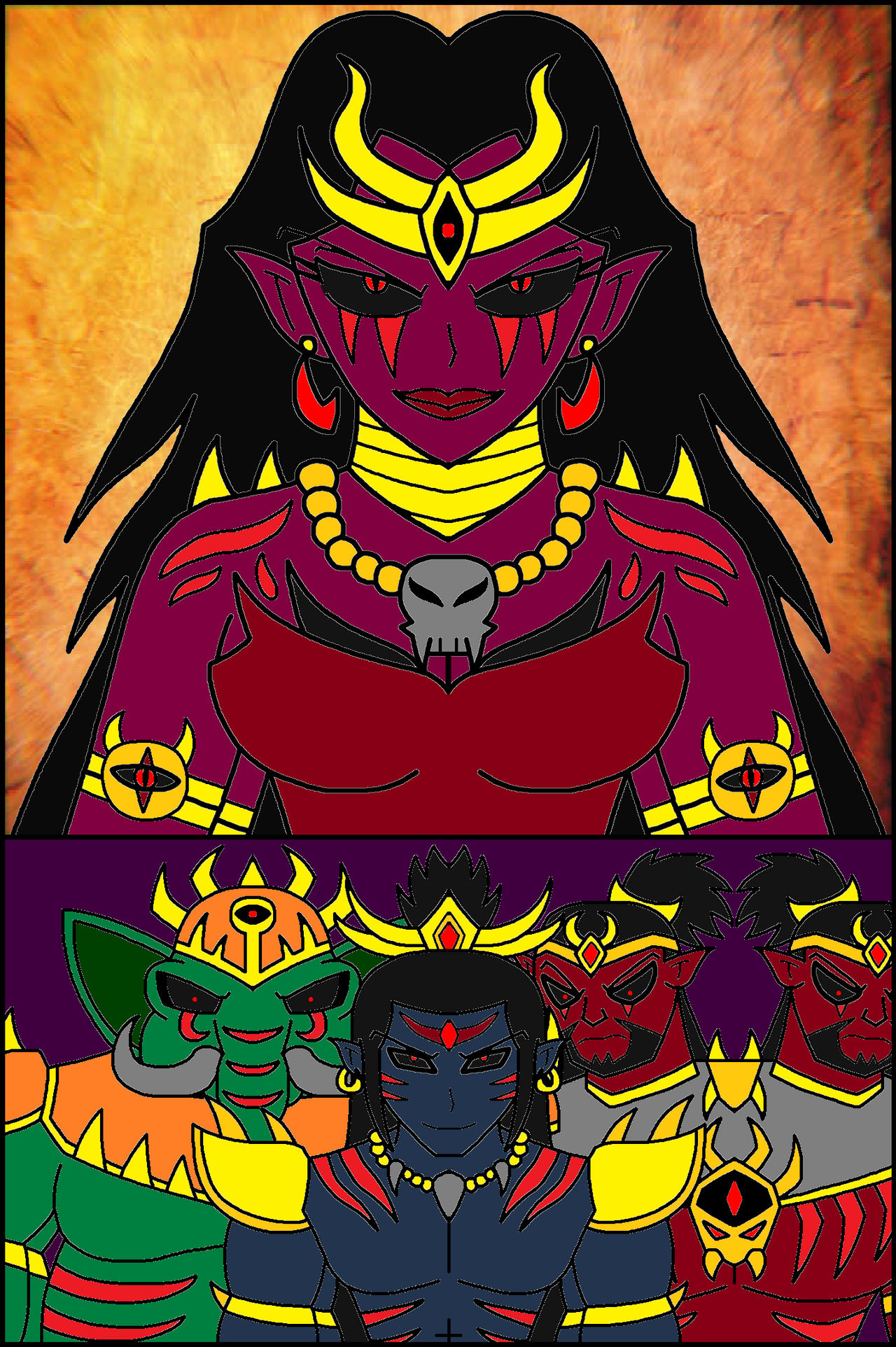 Armor Strikers Zero Omega The Wicked Hindu Gods by ian2x4 on DeviantArt