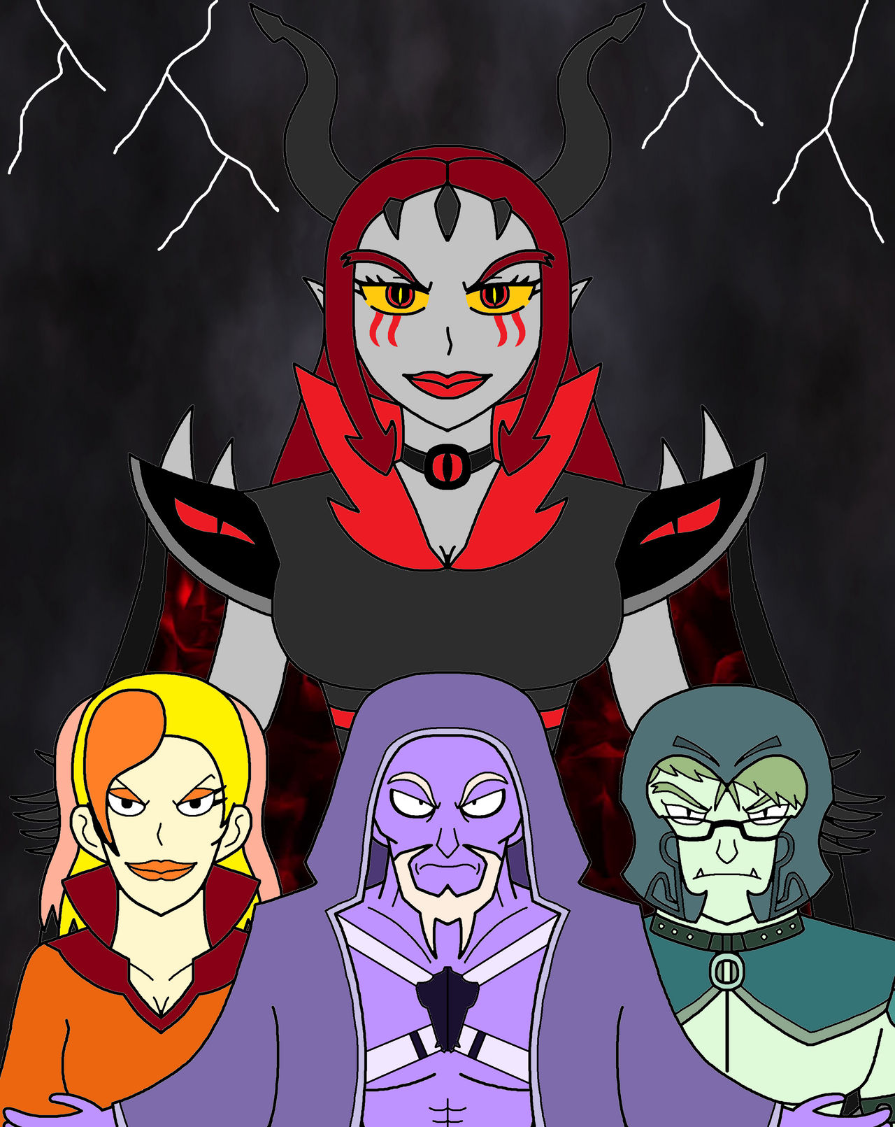 Medea Magic AS: Magicka - Medea and The Evil Wizard Trio by ian2x4 on DeviantArt