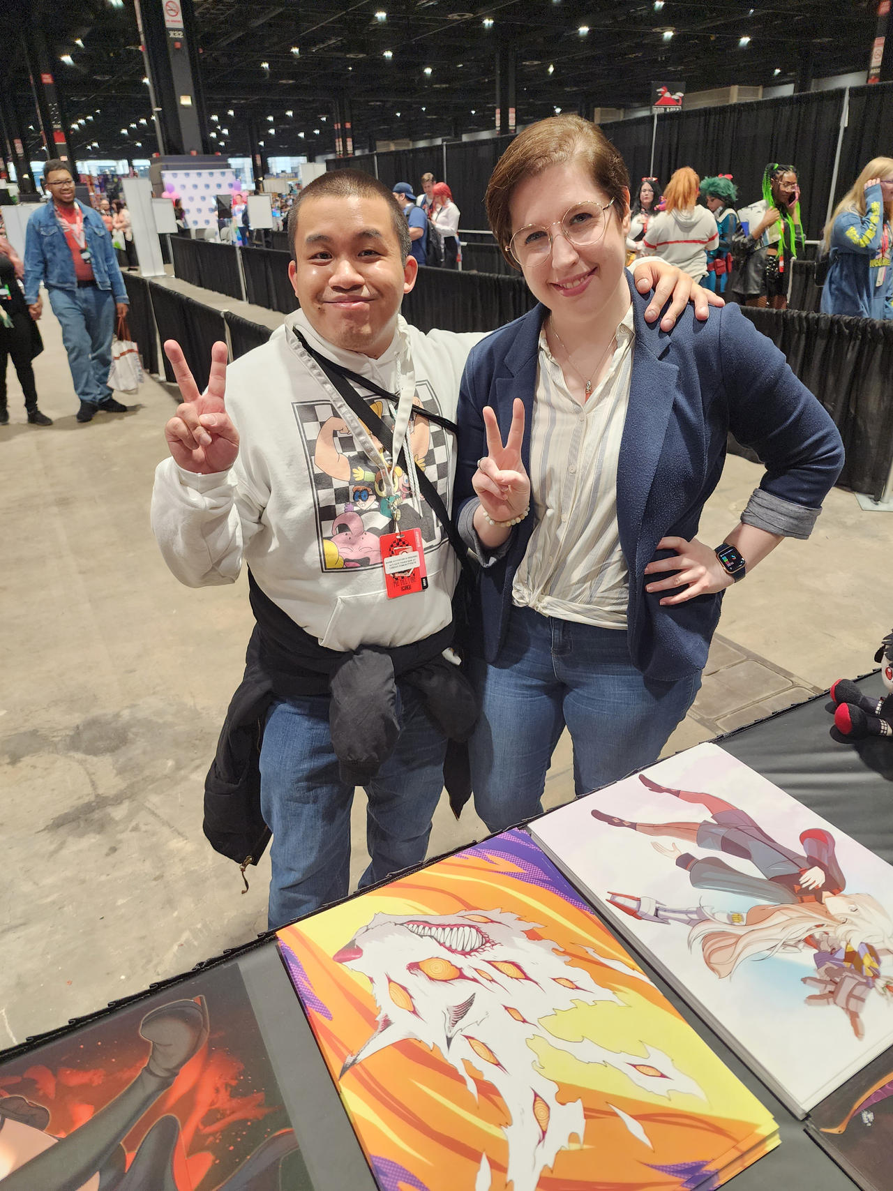C2E2 2023 - Me and Natalie Van Sistine by ian2x4 on DeviantArt