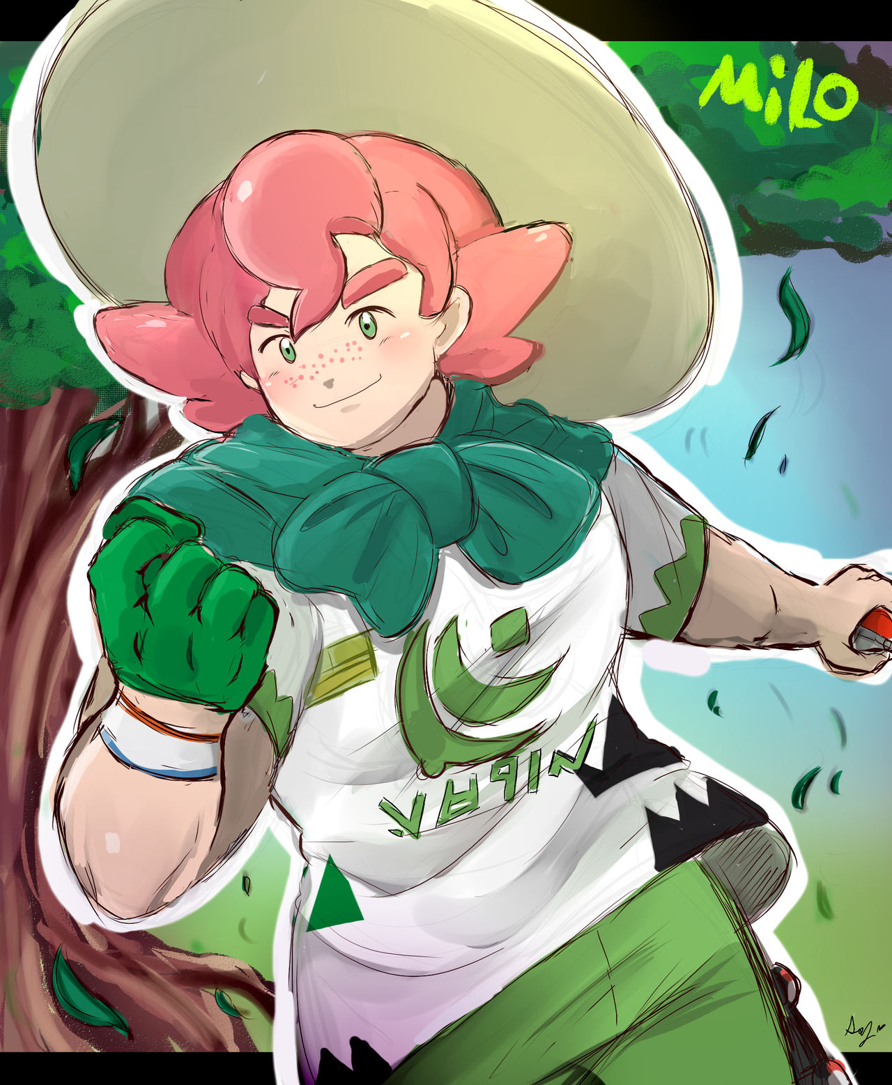 Milo Pokemon Sword Shield by sofihtf on DeviantArt
