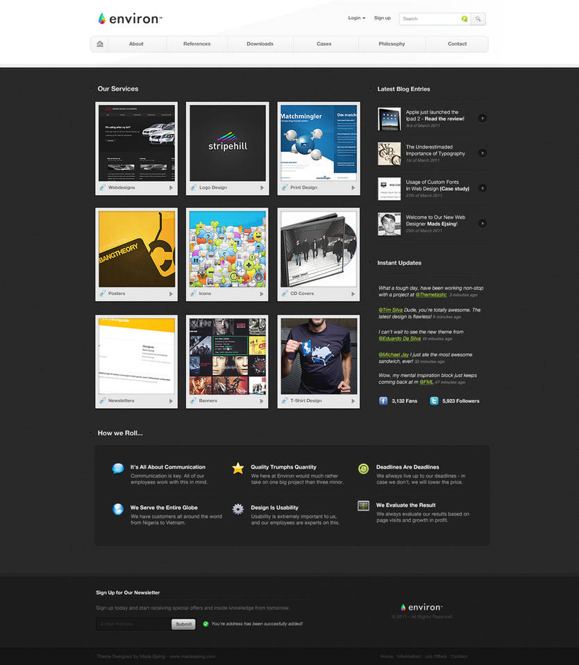 Environ Web Design by ejsing