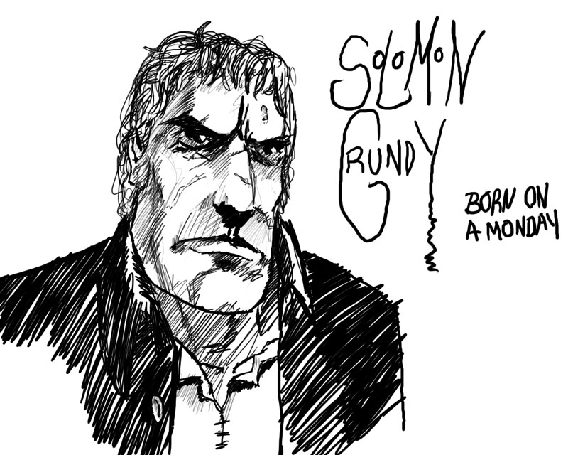 Solomon Grundy quick sketch