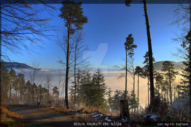 Blick durch Klus vom Oberberg