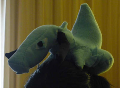 Custom Flail plushie -on my head