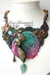 Playing Hedgehogs, front view by beadlady