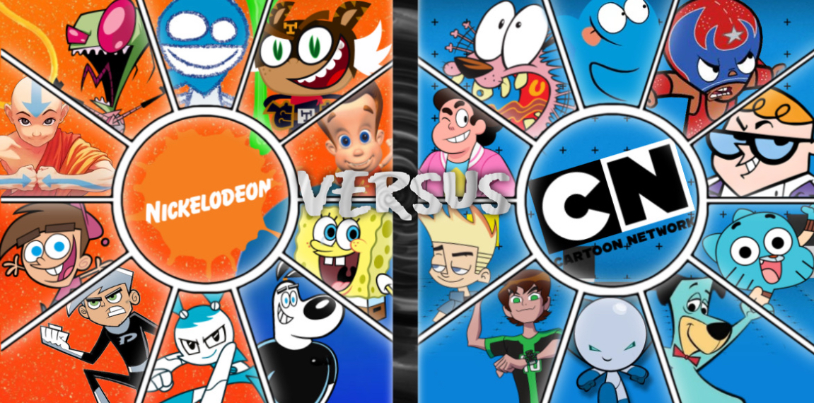 Cartoon Vs Simble Nickelodeon Vs Cartoon Network by pikachuandSpongeBob on DeviantArt