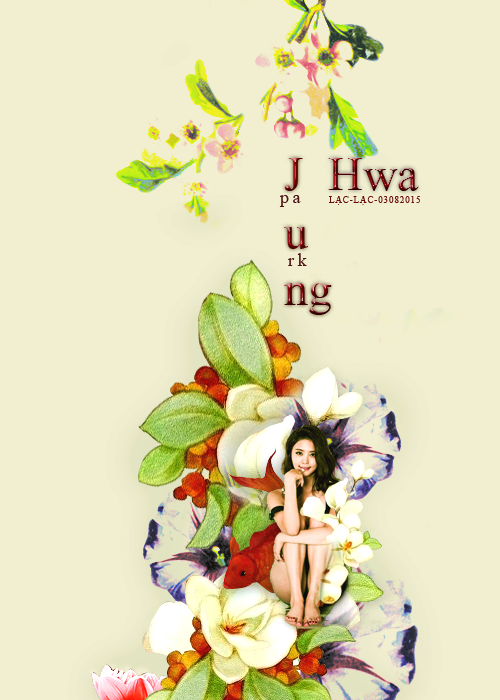 Jung Hwa in Flower