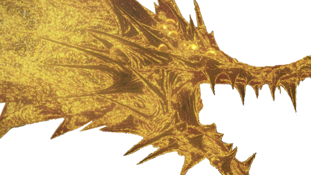 Golden Godzilla Earth Transparent Ver 2 by Lincolnlover1865 on DeviantArt