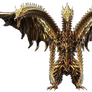 Anime King Ghidorah Full Body Transparent Ver. 6