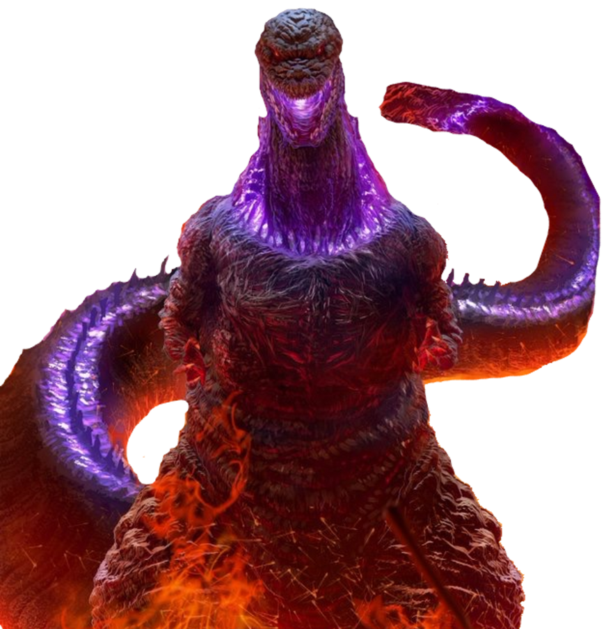 Shin Godzilla Atomic Breath Transparent Ver 14 by Lincolnlover1865 on