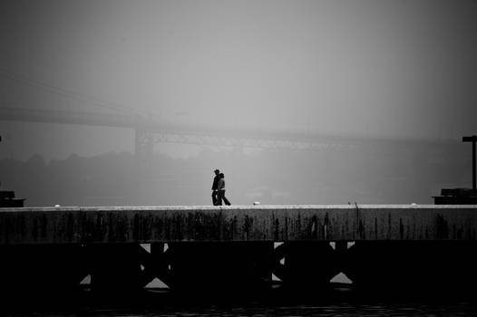 A walk on the pier