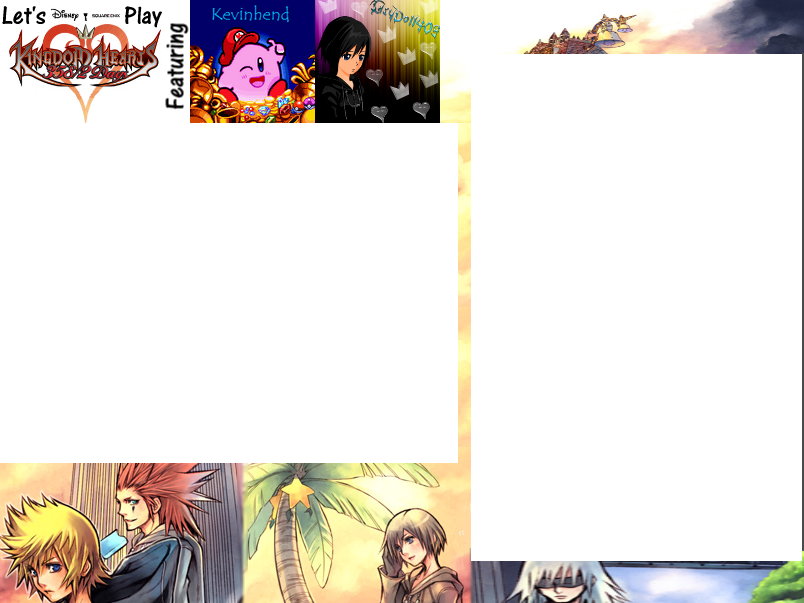 Kingdom Hearts Days Sidebar for Kevinhend