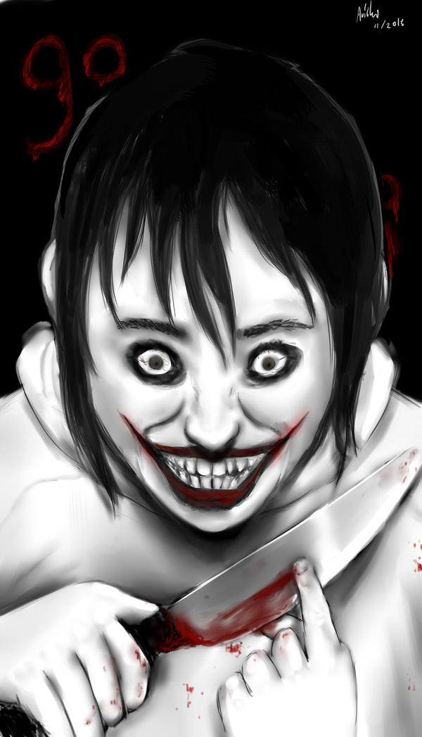 Jeff The Killer Face Paint by LeviHeichouDelXantus on DeviantArt