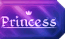 CRYSTAL STAMP ~ Purple Princess