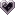 Brooch Pixel ~ Black Heart
