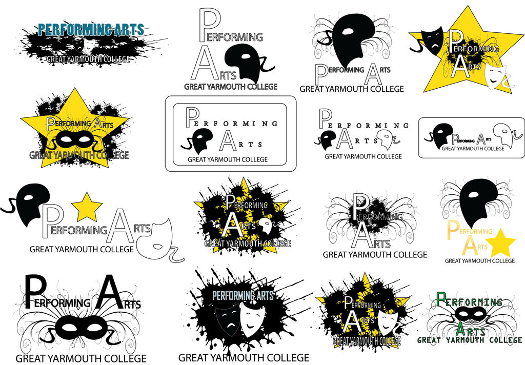 Performing arts logos set 3 by jamese397 on DeviantArt