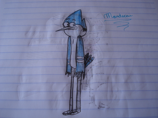 Mordecai drawing