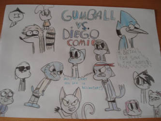 Gumball vs. Diego - The New Cover