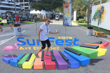 Sunfest Street Painting 2018