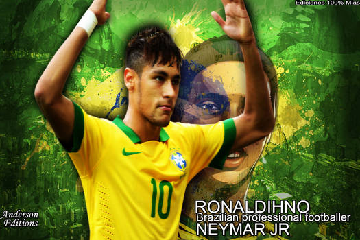 Wallpaper Neymar JR y Ronaldihno