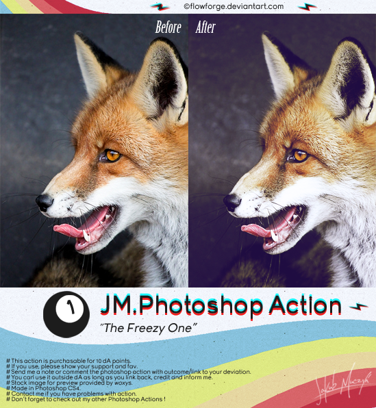 JM.Photoshop Action No.1 - The Freezy One