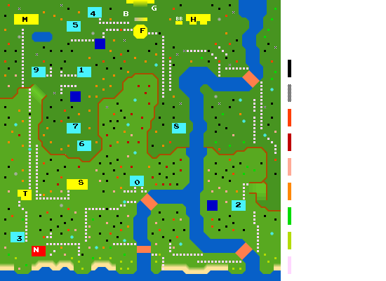 My Animal Crossing City Folk Map By Thestaticstalker On Deviantart Animal Crossing City Folk Map