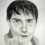 Jimmy Pop Portrait, pencil- age 19