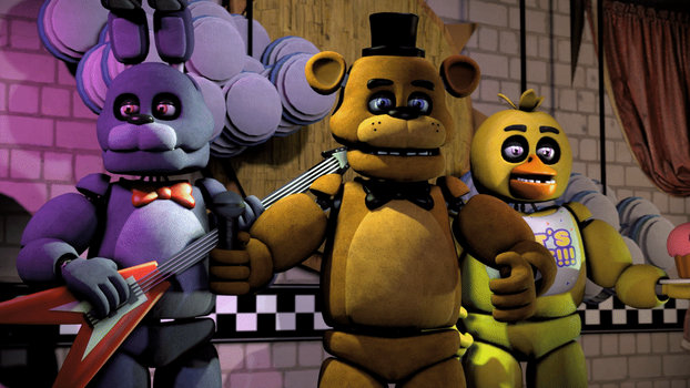 Freddy's Band (GIF)