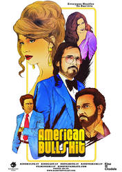 American Hustle alternative movie poster art