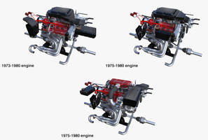 Italian V8 Engine and Internals Pack