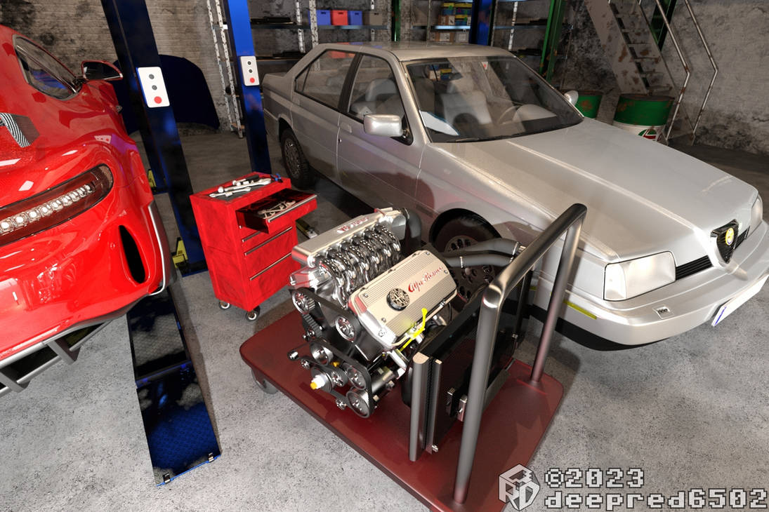 Busso V6 - WIP by deepred6502 on DeviantArt
