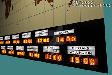 WIP: World Map Nixie Clock