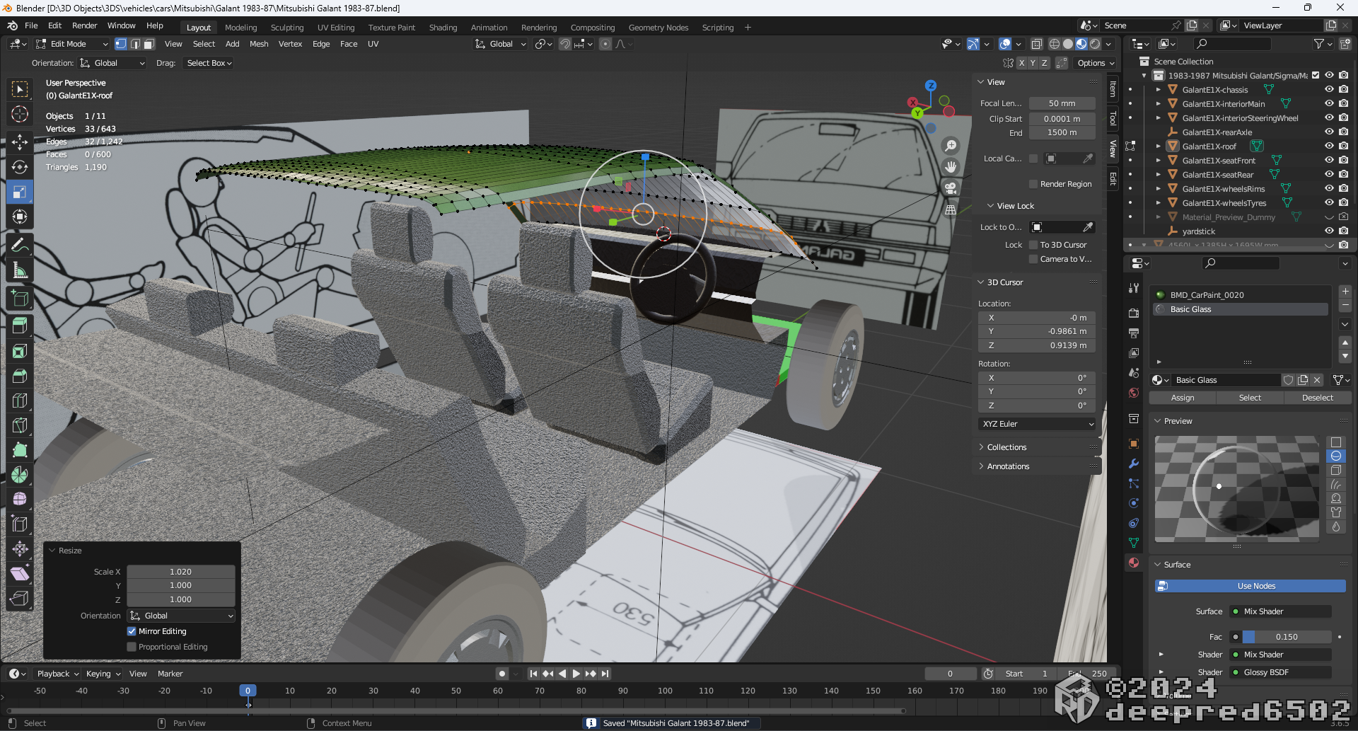 WIP: Mitsubishi Galant/Sigma/Magna #2
