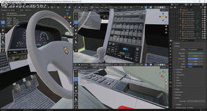 WIP: Alfa Romeo 164 interior #3