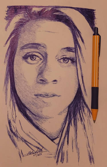 Doodle with ballpoint pen by Cakecatlady on DeviantArt