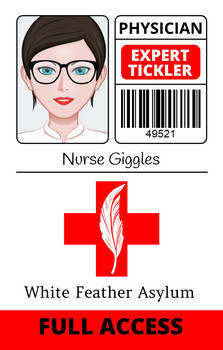 Nurse Giggles ID Card