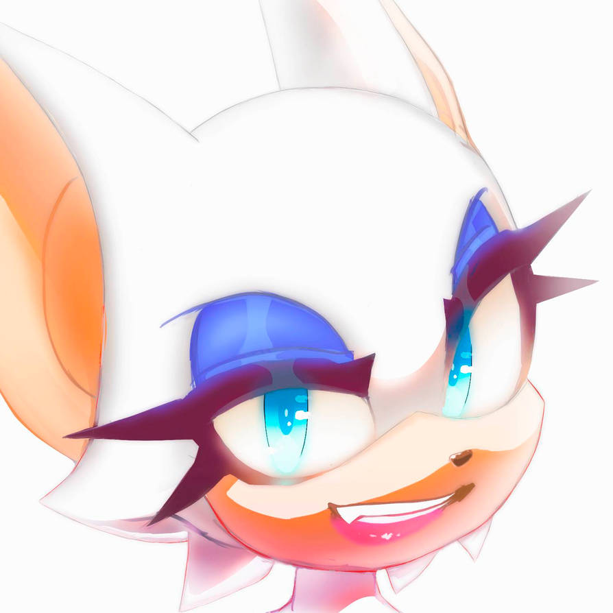 Rouges Head Rouge - headart by yobadboy on DeviantArt