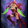 Valeera Sanguinar Blood Elf Cosplay Hearthstone