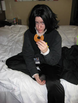 Snape loves his donuts