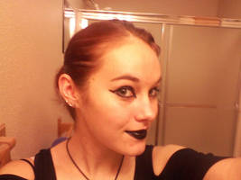 Rockin' Black Lipstick.