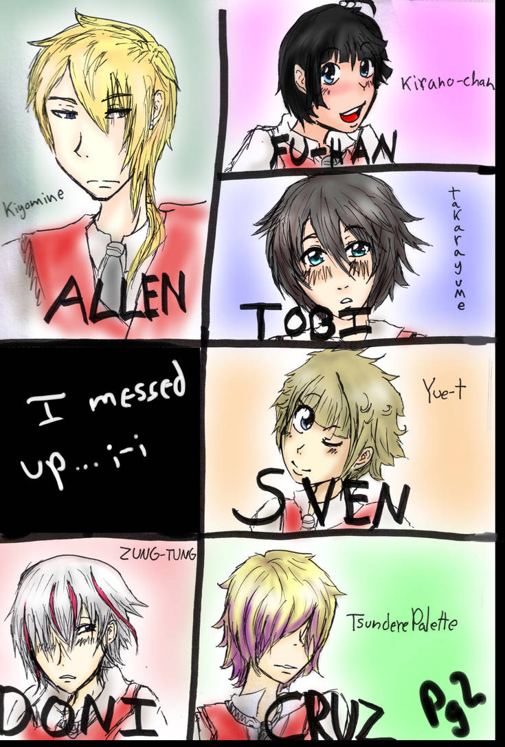 Fujoshi Cafe Characters Pg.2 by RedPandaArai on DeviantArt