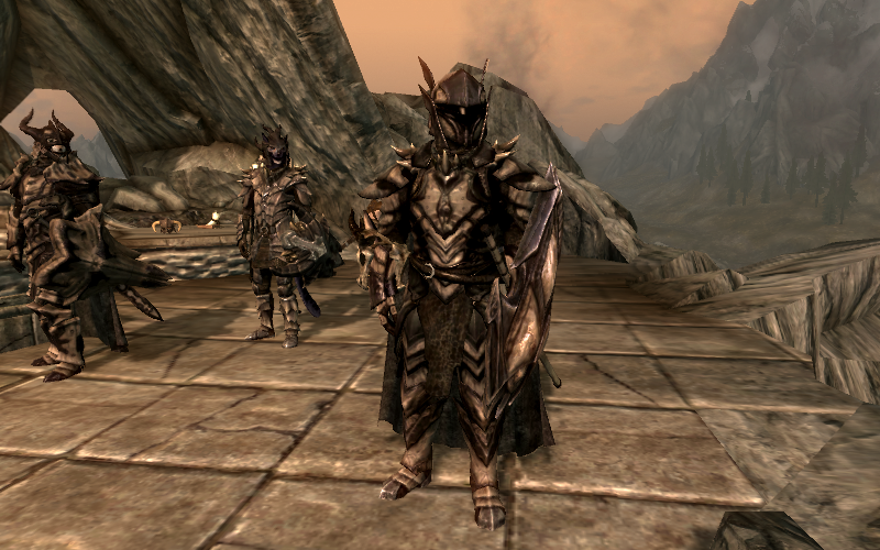 dragon knight armor skyrim