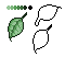 Green Leaf Pixels
