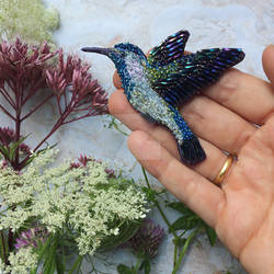 Hummingbird Pin