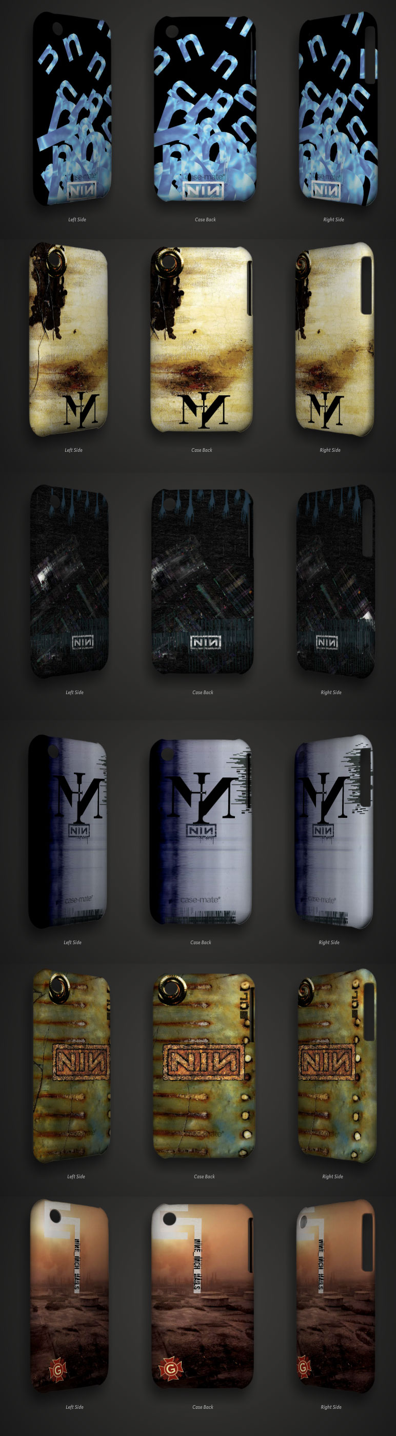 NIN iPhone Case Designs