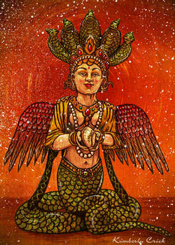 Naga Kanya Hindu Snake Goddess