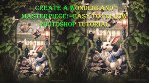 Alice In Wonderland Photoshop Manipulation